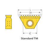 American UN (con't)  Standard TM Thread Milling Inserts - Big-tools Industrial Supply Tools for Metal Cutting